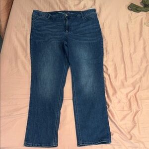 Old Navy Women's Straight Leg Blue Jeans